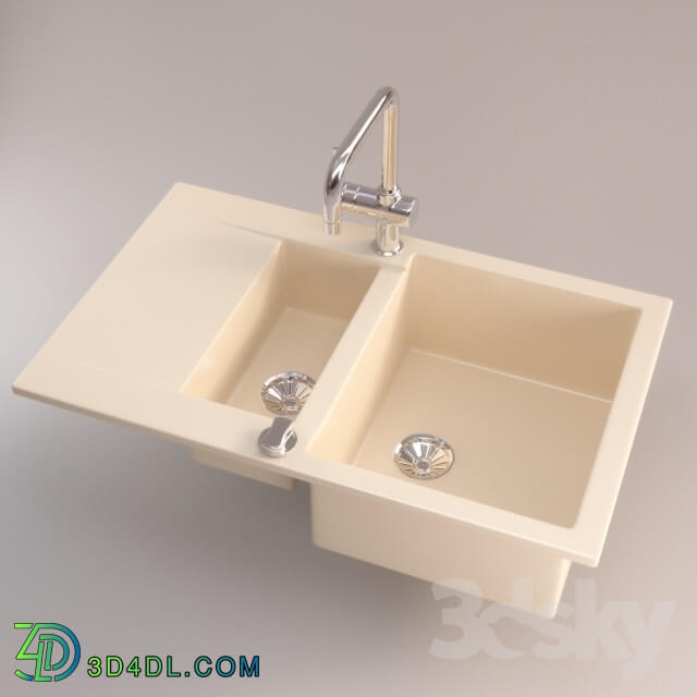 Sink - stone sink