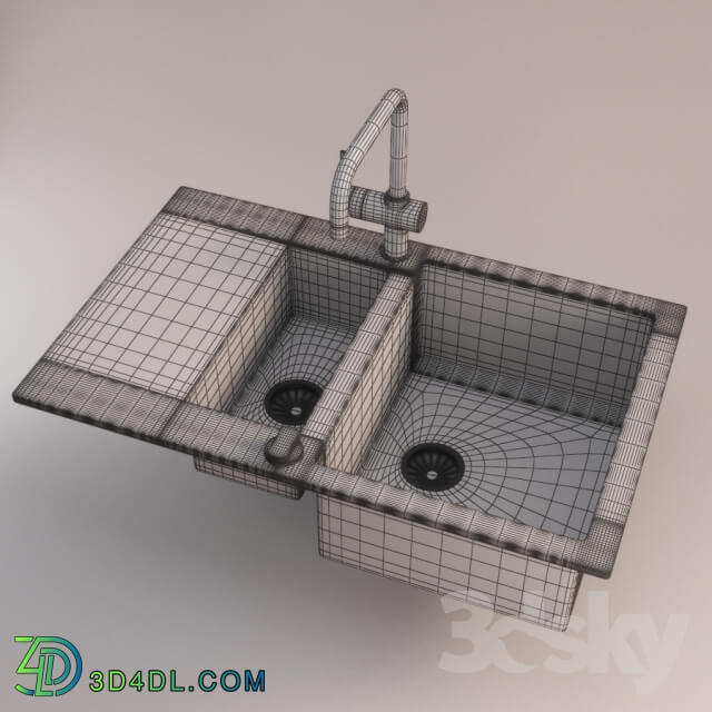 Sink - stone sink