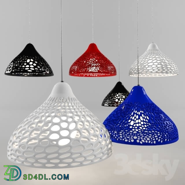 Ceiling light - 3d printed lamp