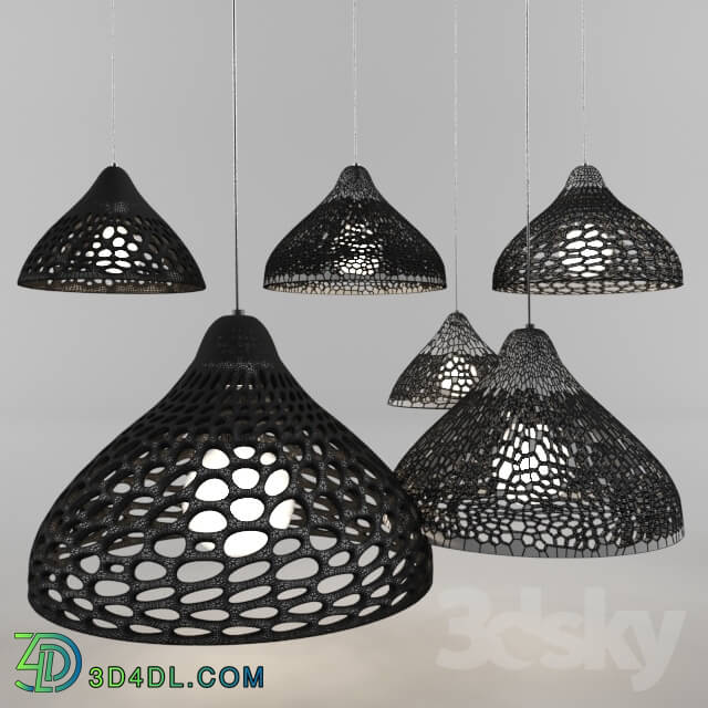 Ceiling light - 3d printed lamp