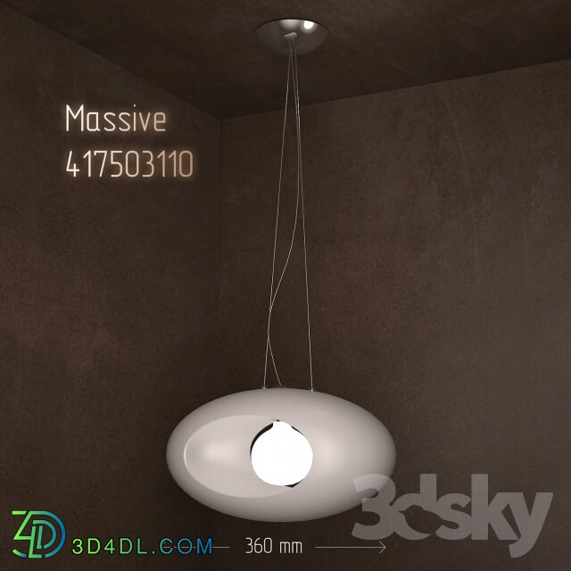 Ceiling light - Pendant lamp Massive 417503110