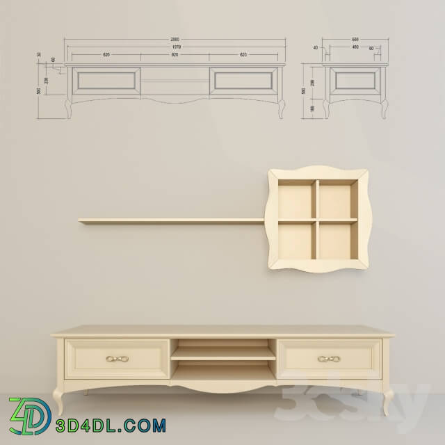 Sideboard _ Chest of drawer - TV-table