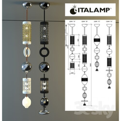 Ceiling light - Chandelier Italamp 