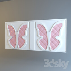 Other decorative objects - Panel Butterflies 