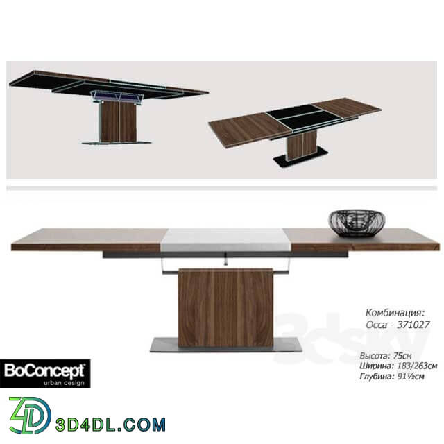 Table - Folding dining table.