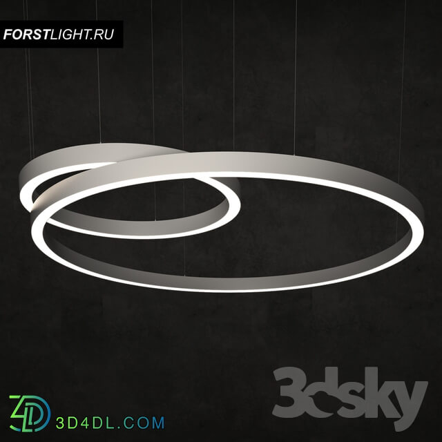 Ceiling light - Pendant lamp Forstlight Ring