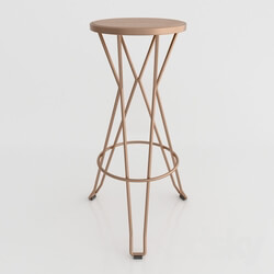 Chair - Madrid High Stool by Isimar 