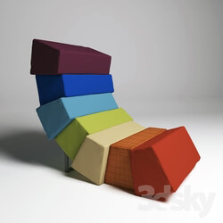 Arm chair - Rainbow sofa 