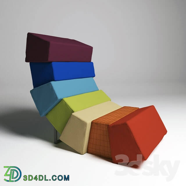 Arm chair - Rainbow sofa