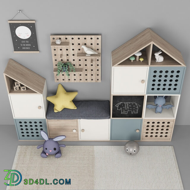 Miscellaneous - Furniture for children__39_s room with decor 11