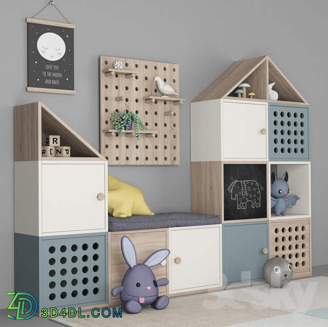 Miscellaneous - Furniture for children__39_s room with decor 11