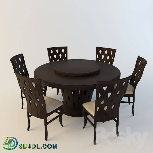 Table _ Chair - Dining group EVANA