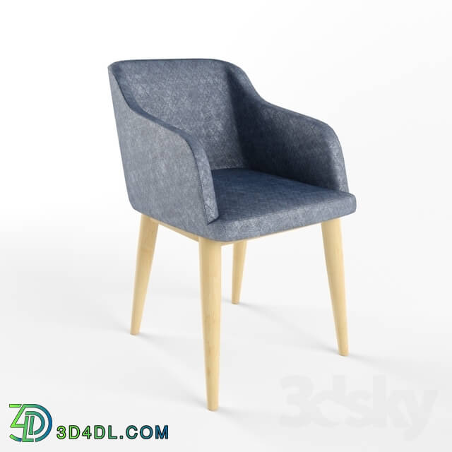 Chair - Armchair blue