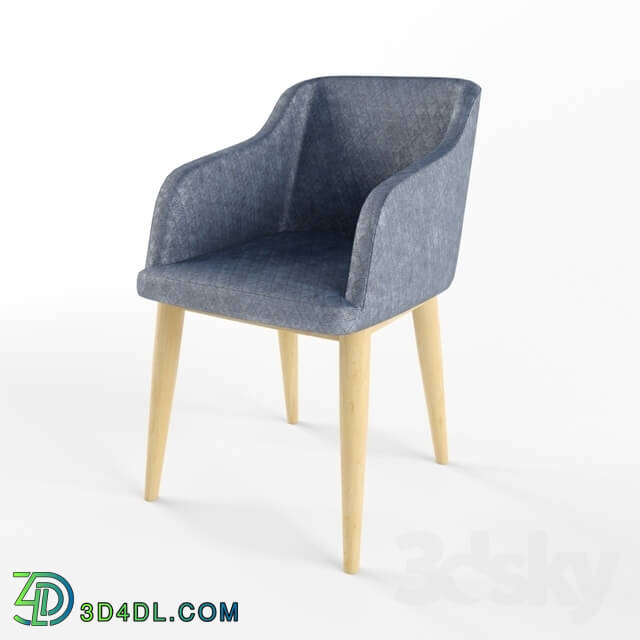 Chair - Armchair blue