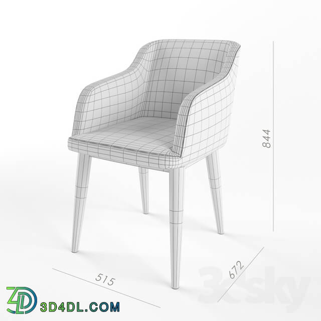 Chair - Armchair blue