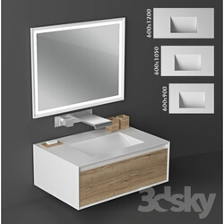 Bathroom furniture - tailor made stocco bath cabinet 