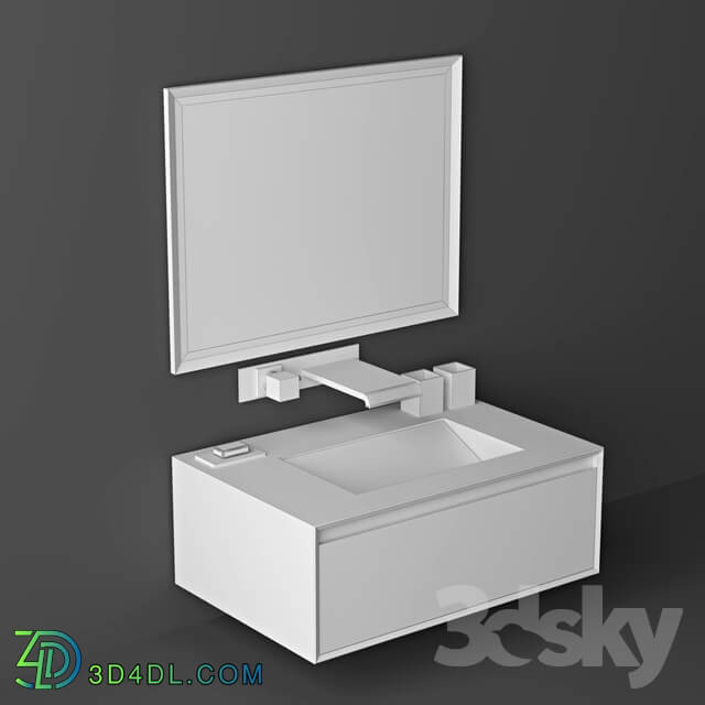 Bathroom furniture - tailor made stocco bath cabinet