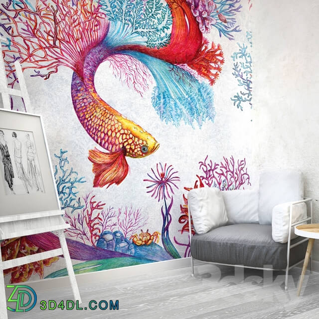 Wall covering - factura_wallpaper