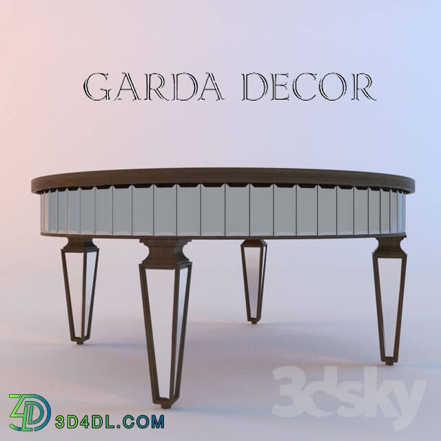 Table - TABLE MIRROR GARDA DÉCOR