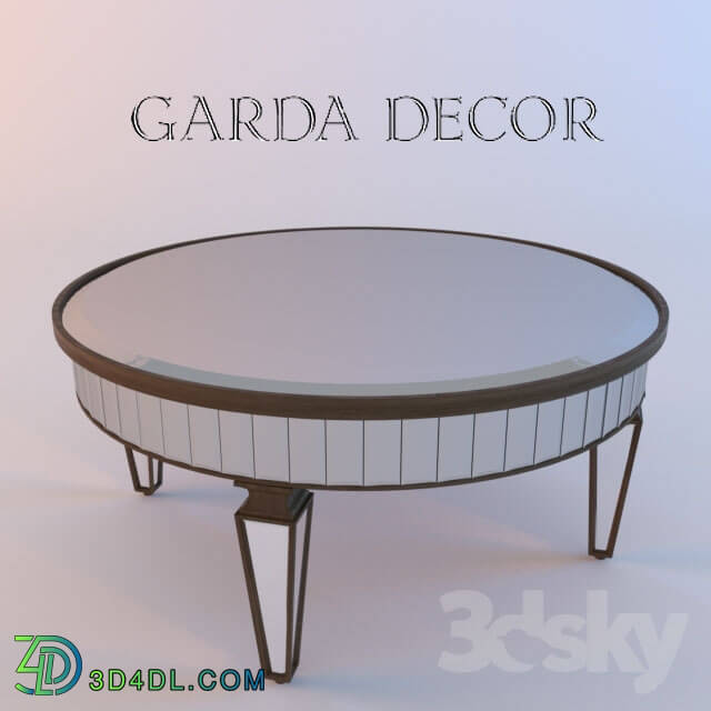 Table - TABLE MIRROR GARDA DÉCOR