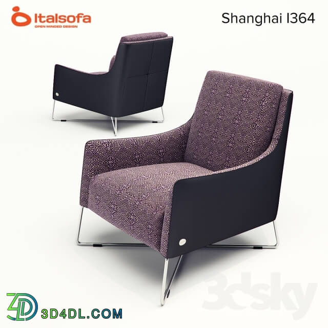 Arm chair - Armchair Shanghai i364_ Italsofa