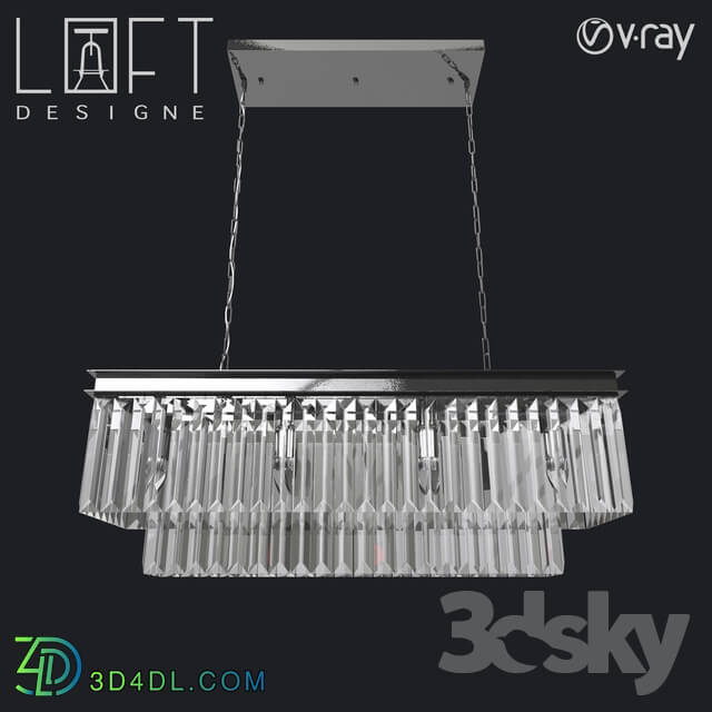 Ceiling light - Pendant lamp LoftDesigne 4645 model