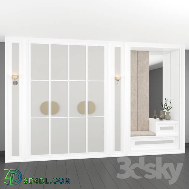 Wardrobe _ Display cabinets - Cabinet in the hall