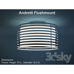 Ceiling light - Andretti _ Flushmount 