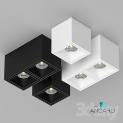 Spot light - The lamp KOLANOY KUB from Ancard 