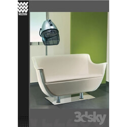 Beauty salon - Sofa Vezzosi_ furniture for hairdressing salon 