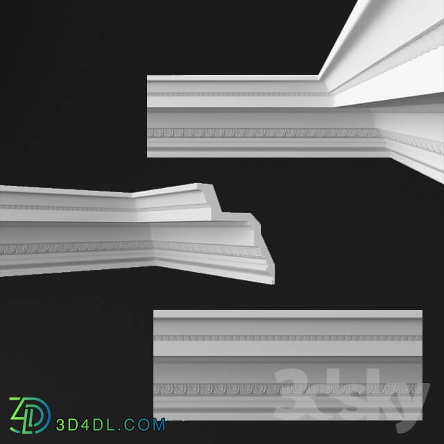 Decorative plaster - Cornice Orac Decor_ Orac Luxxus C307