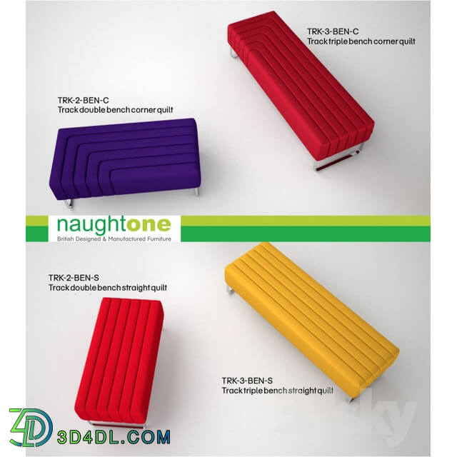 Other soft seating - Naughtone Track Bench