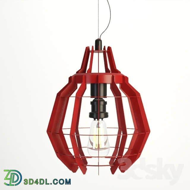 Ceiling light - Cage Pendant Bras