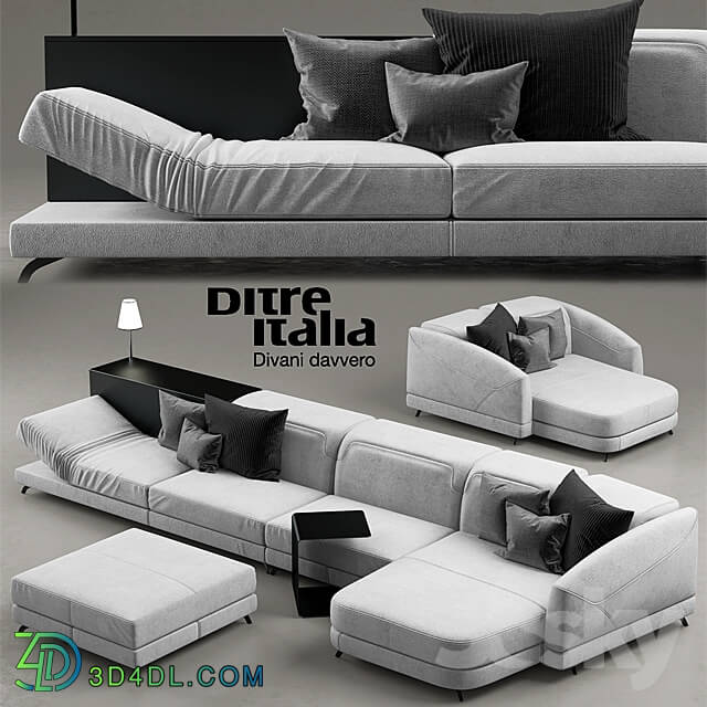 Sofa - Sofa Dunn pelle ditre italia