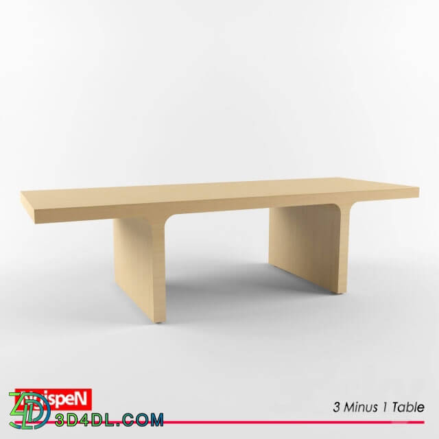 Table - table 3 minus 1