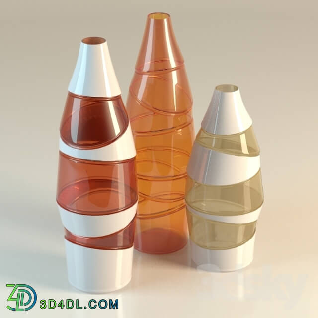 Vase - Bottle decor