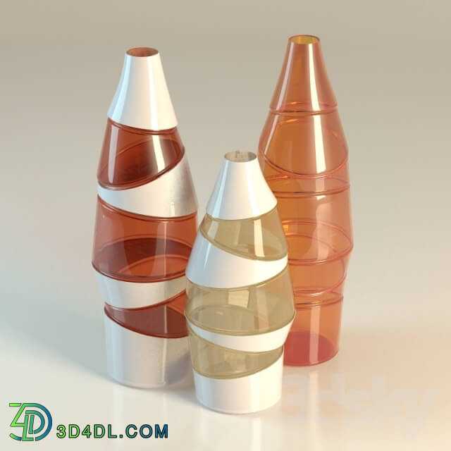 Vase - Bottle decor