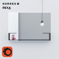 Bathroom accessories - Mirror Moode factory Rexa 