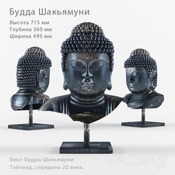 Sculpture - Bust Of The Buddha 