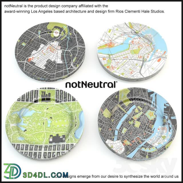 Tableware - Plate Collections by notNeutral_ Set 1