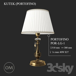 Table lamp - KUTEK _PORTOFINO_ POR-LG-1 