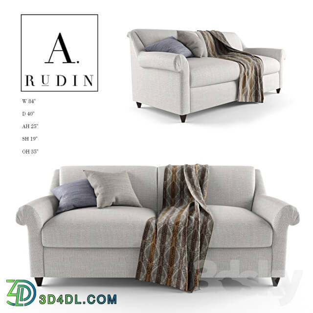 Sofa - Sofas _amp_ Sectionals 2521 by A RUDIN