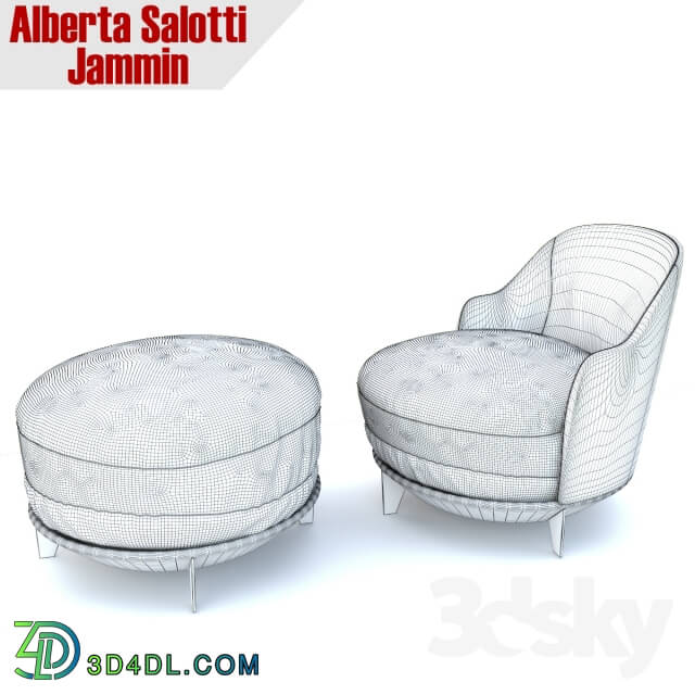 Arm chair - Armchair Jammin by Alberta Salotti.