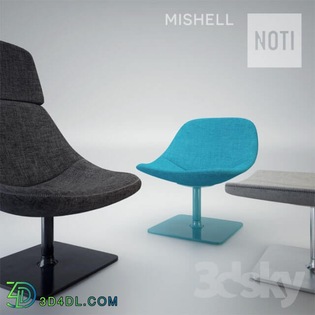 Arm chair - Noti Mishell Armchair Plate