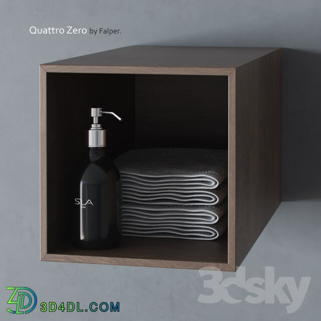 Bathroom furniture - Quattro Zero by Falper