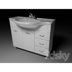 Wash basin - bedside table with sink 