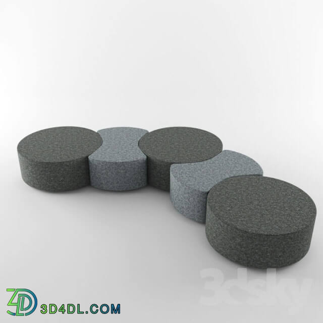 Other soft seating - Link Pouf Set