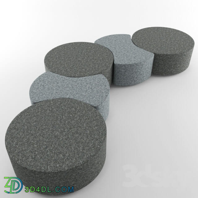 Other soft seating - Link Pouf Set