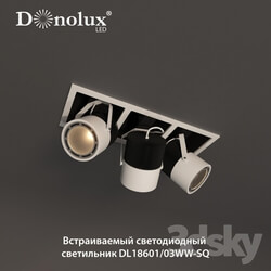 Technical lighting - Recessed luminaire DL18601 _ 03WW-SQ 