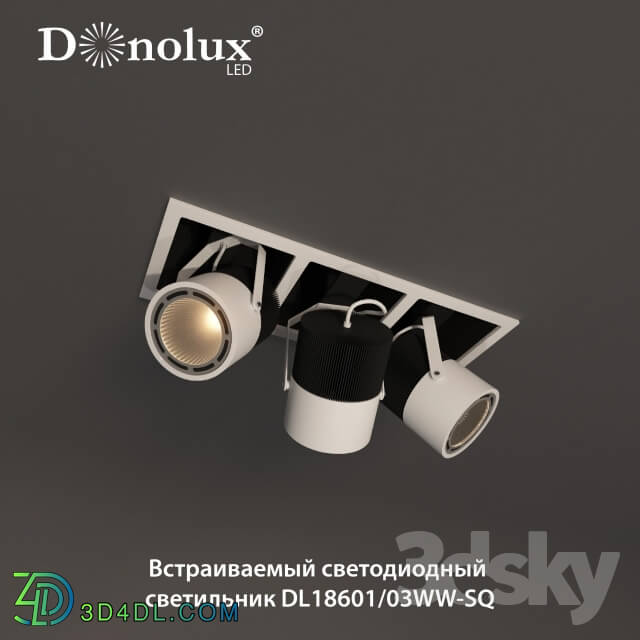 Technical lighting - Recessed luminaire DL18601 _ 03WW-SQ